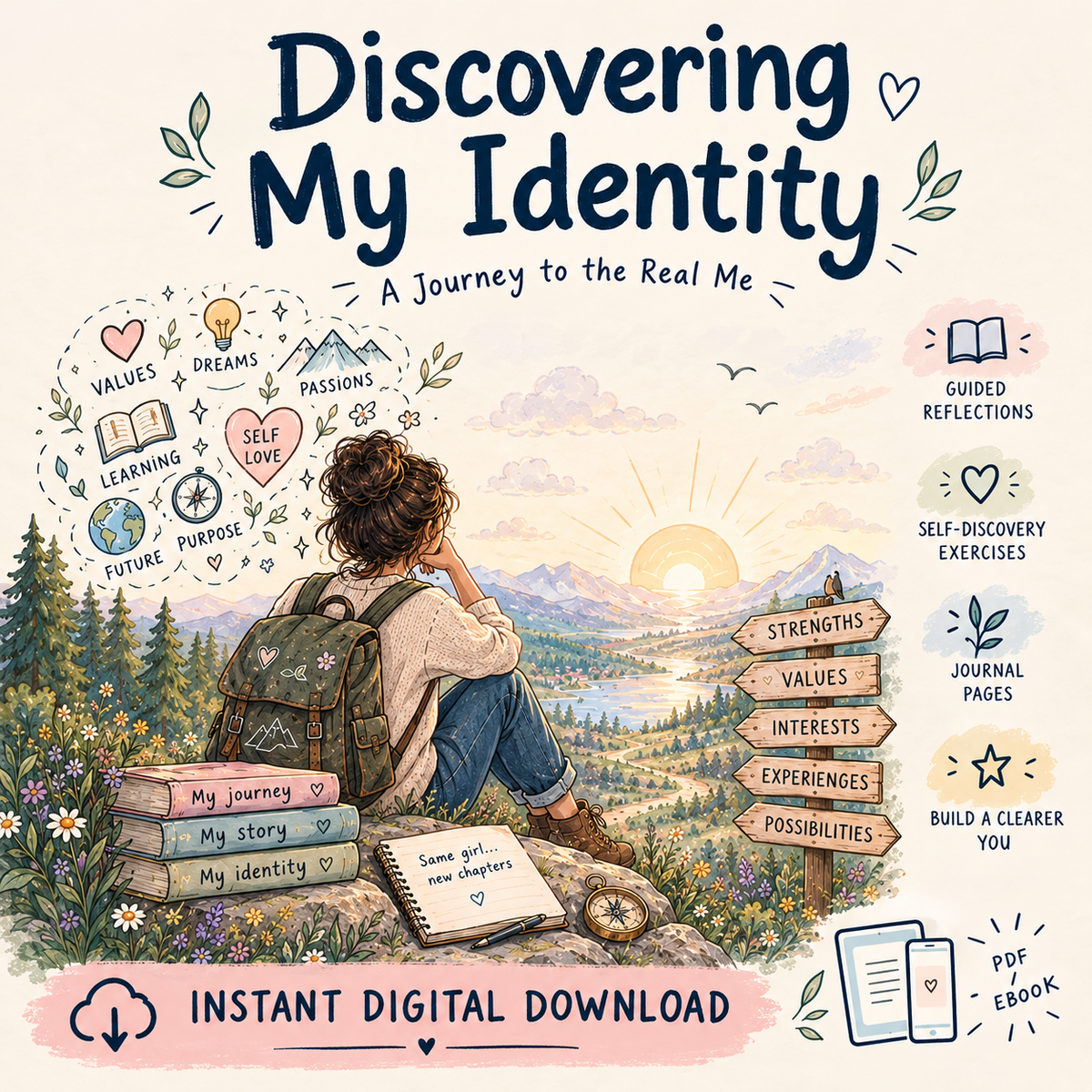 DISCOVERING MY IDENTITY WORKBOOK - EBOOK