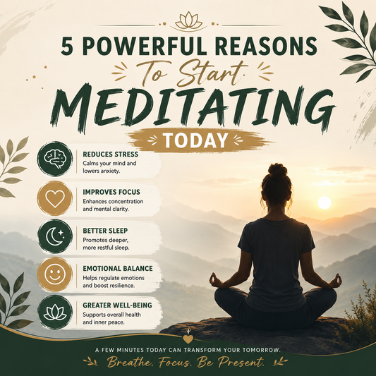 5 Powerful Reasons To Start Meditating Today