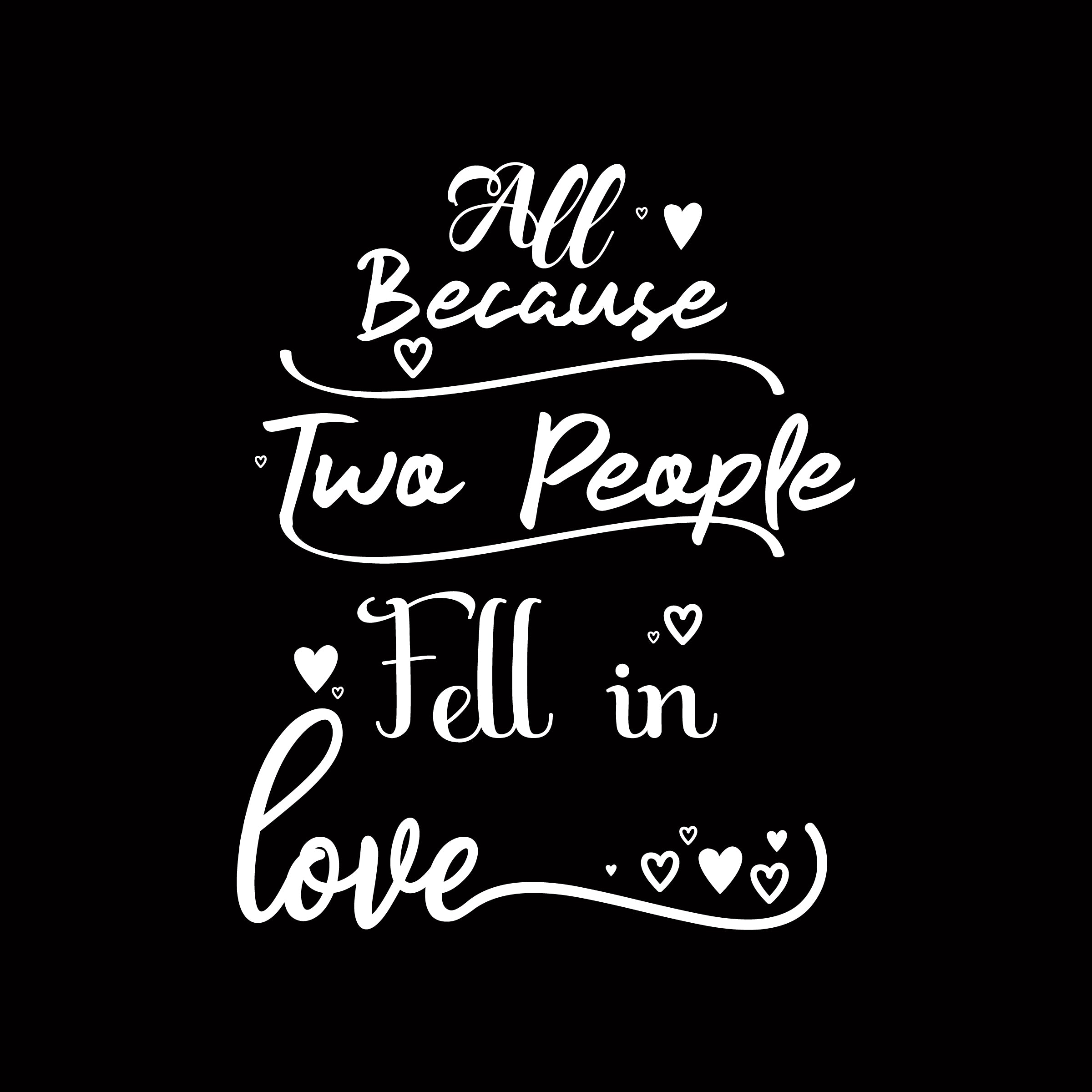 All Because Two People