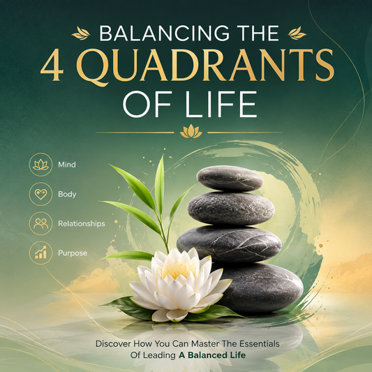 Balancing the 4 Quadrants of Life – Discover the Secrets to Living a Balanced & Fulfilling Life